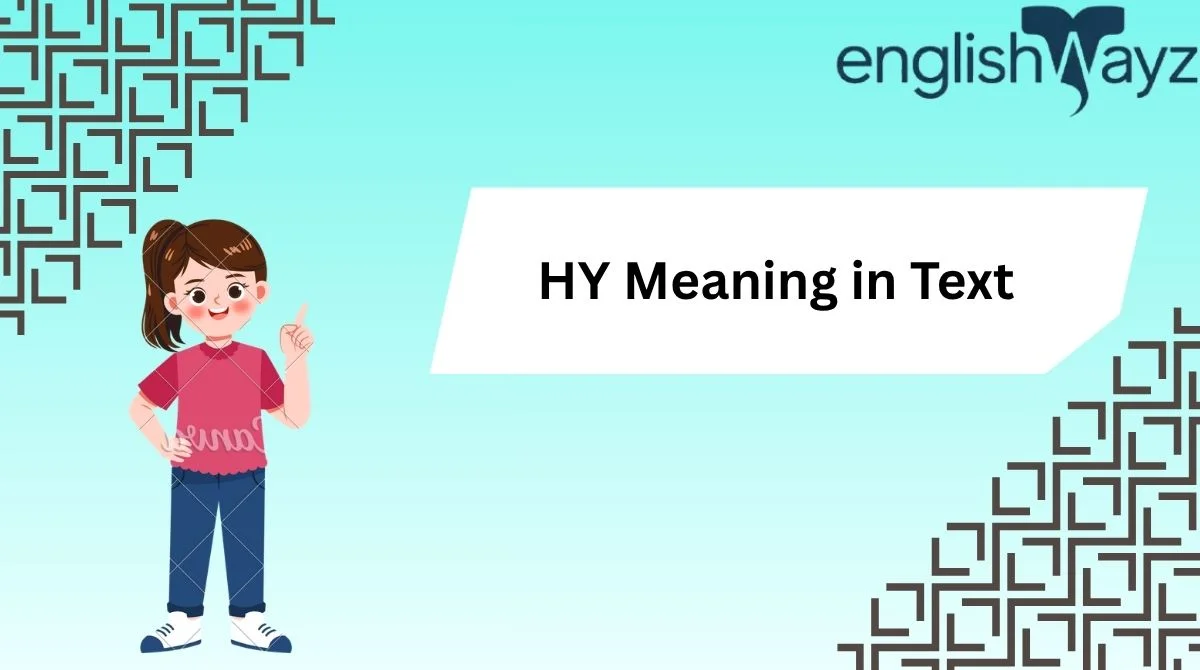 HY Meaning in Text