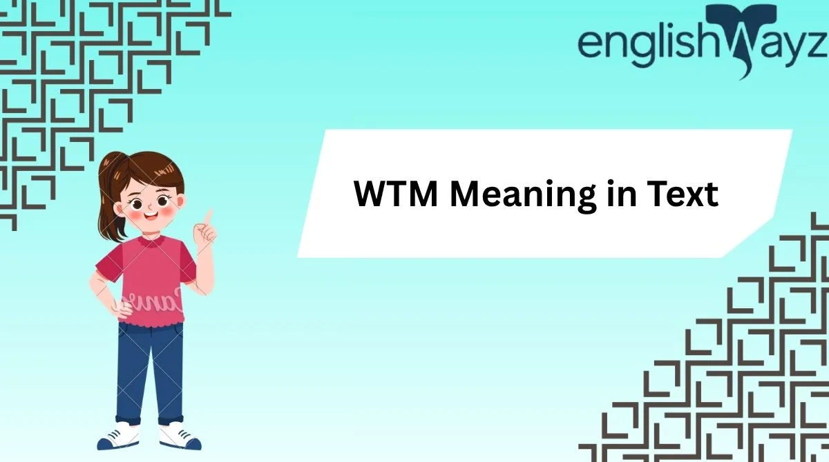 WTM Meaning in Text