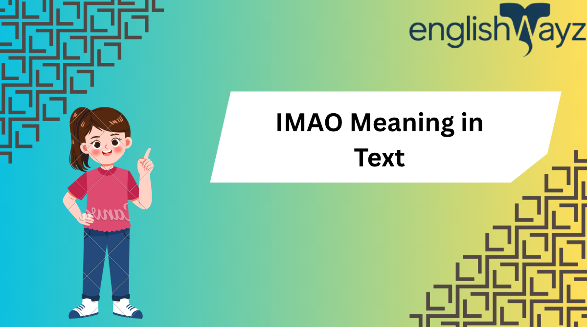 IMAO Meaning in Text